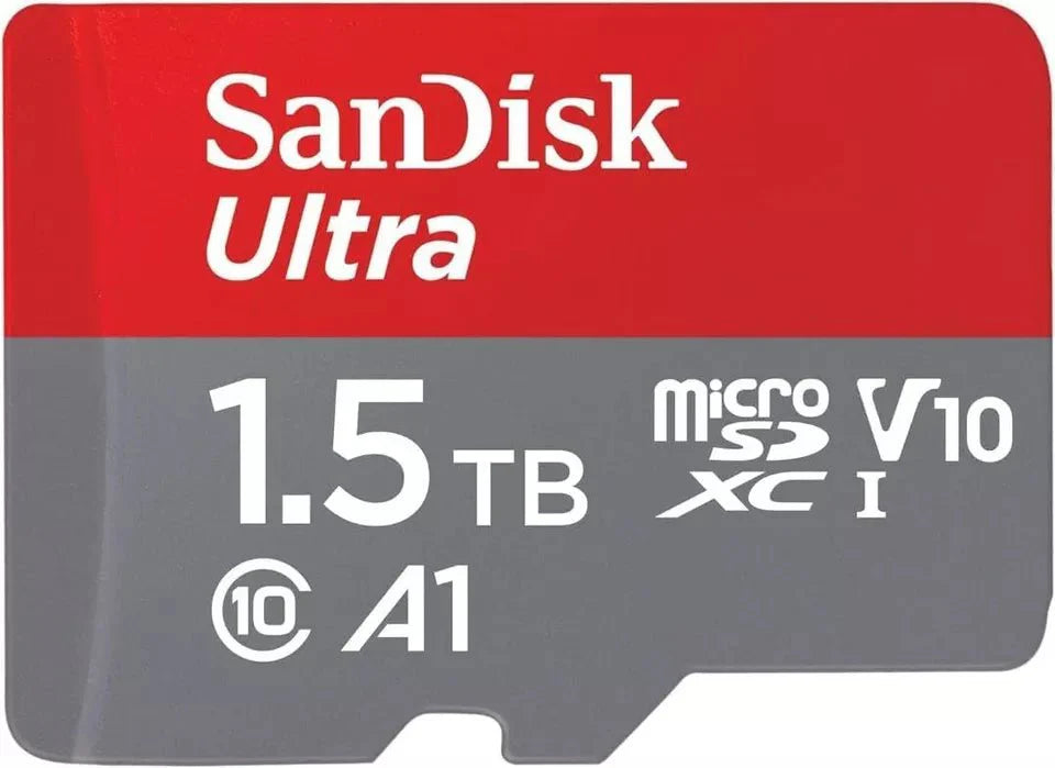 SanDisk Ultra microSD 8GB, 16GB, 32GB, 64GB, 128GB, 256GB, 512G, 1TB -Karte für Chromebook-