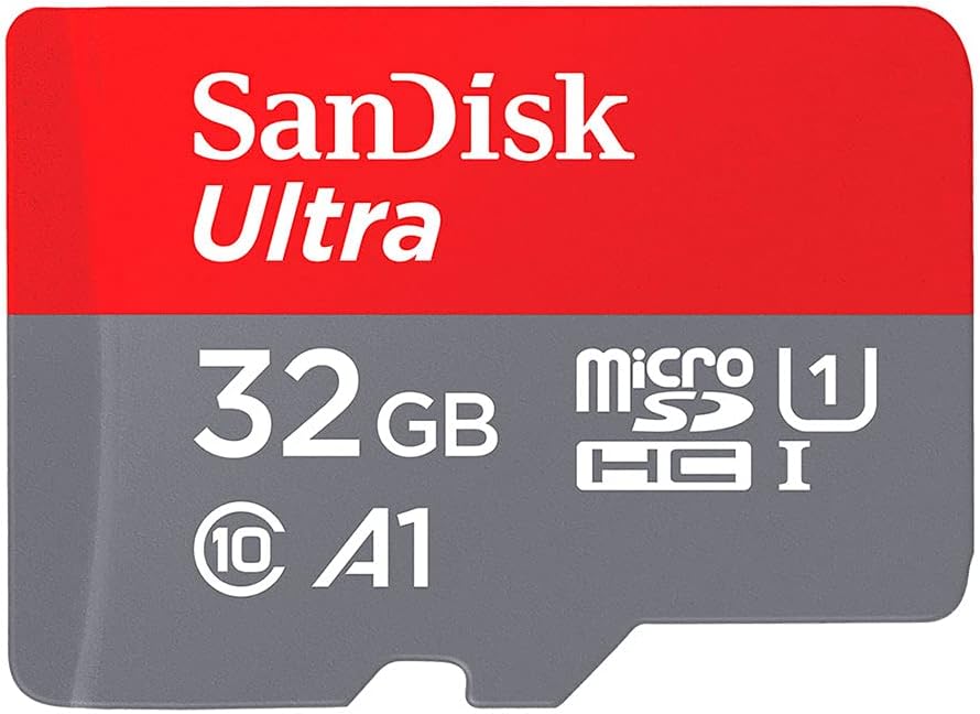 SanDisk Ultra microSD 8GB, 16GB, 32GB, 64GB, 128GB, 256GB, 512G, 1TB -Karte für Chromebook-