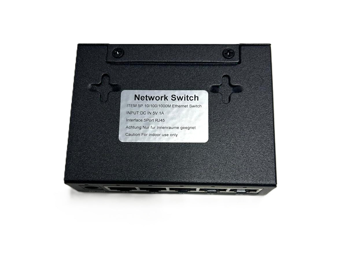 Network Switch 5-Port Gigabit Ethernet Switch – Schnell & Zuverlässig - Bestartikel-Shop