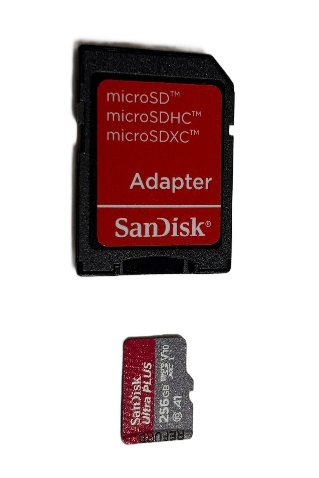 SANDISK Ultra PLUS microSDXC™‐UHS‐I‐Karte, Micro-SDXC Speicherkarte, 256 GB, 160 MB/s