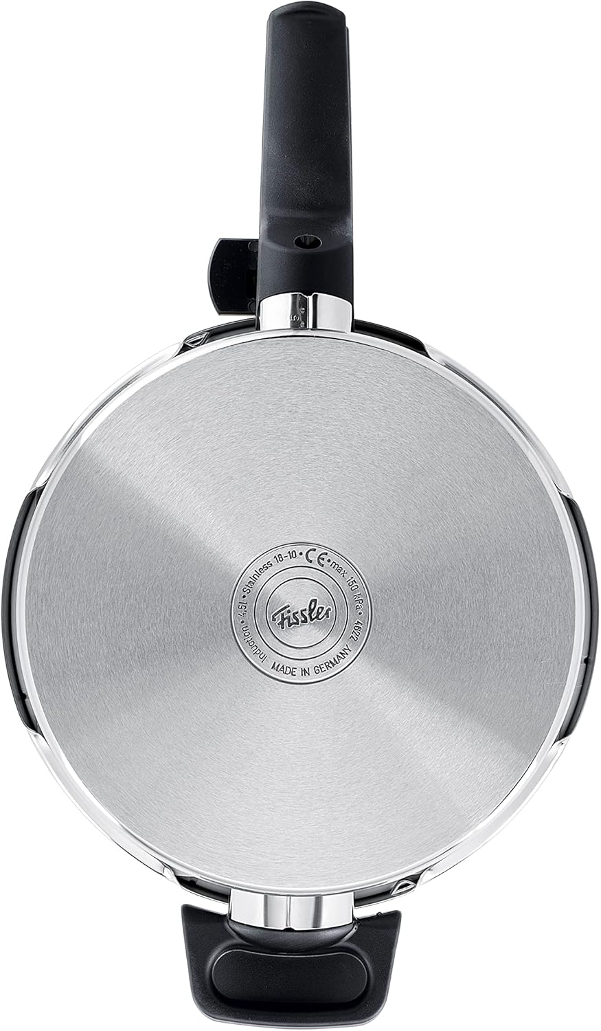 Fissler Vitaquick Premium / Schnellkochtopf-Set, 2-teilig Ø 22 cm (1 Schnellkochtopf 4,5 L, 1 Schnellbratpfanne 2,5 L) – Induktion, Silber