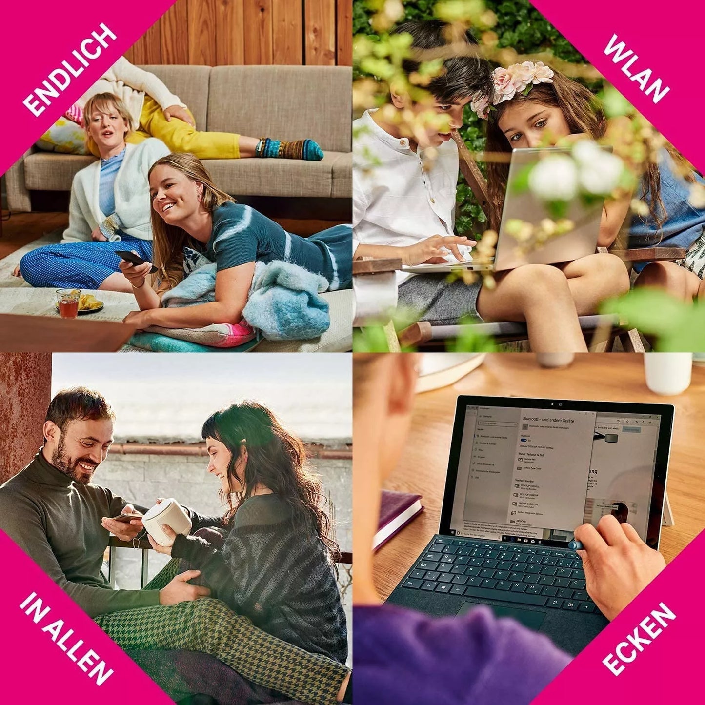 Telekom Speed Home Verstärker -Mesh-Technologie Speed Home WiFi NEU