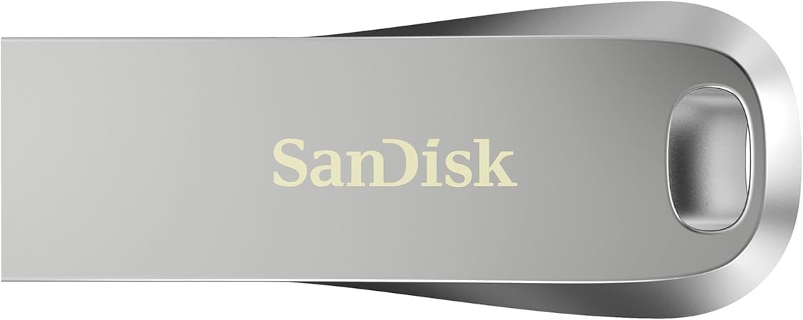 SanDisk Ultra Luxe USB 3.2 Flash-Laufwerk 256 GB (USB 3.2 Gen 1- und USB 3.0-fähig, 400 MB/s, Passwortschutz, Software zur Datenwiederherstellung)