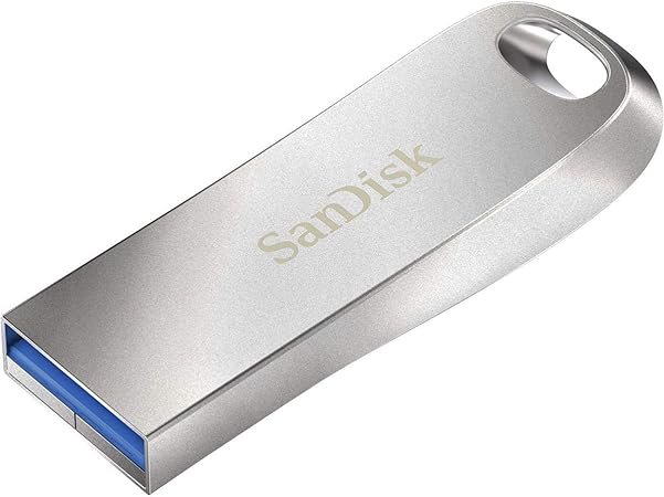 SanDisk Ultra Luxe USB 3.2 Flash-Laufwerk 256 GB (USB 3.2 Gen 1- und USB 3.0-fähig, 400 MB/s, Passwortschutz, Software zur Datenwiederherstellung)