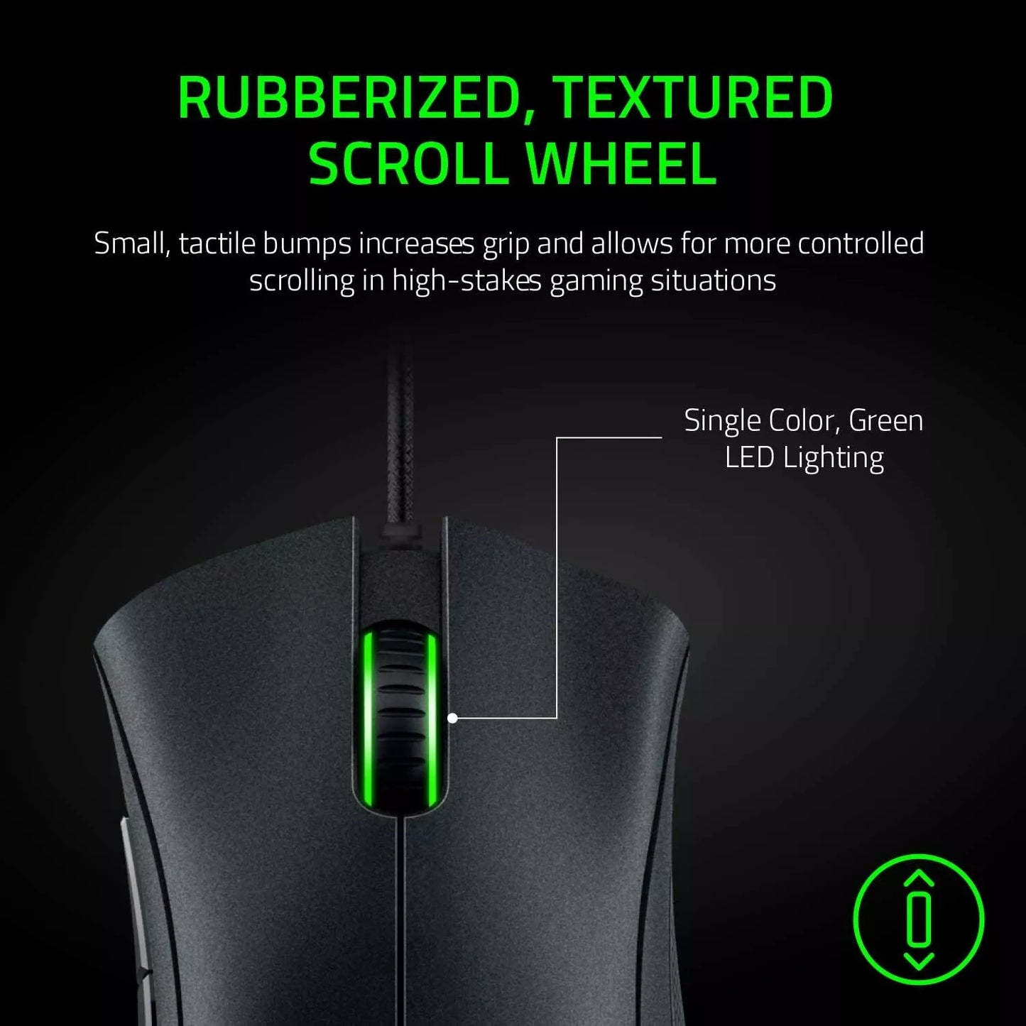 Razer DeathAdder Essential Gaming-Maus mit optischem 6.400-DPI-Sensor - GE, schwarz