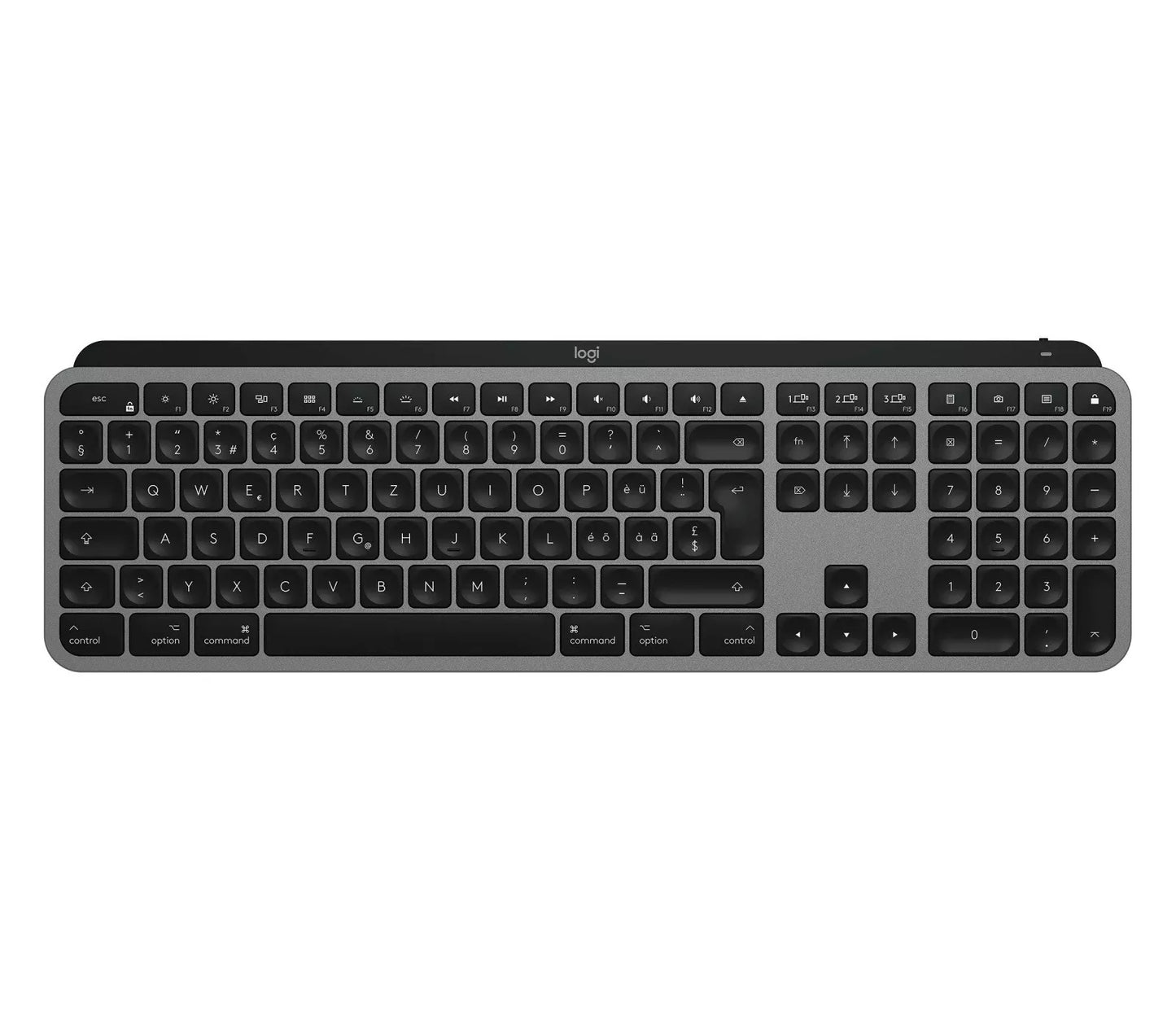 Logitech MX KEYS für MAC Bluetooth Advanced Wireless Tastatur - Schweizer QWERTZ