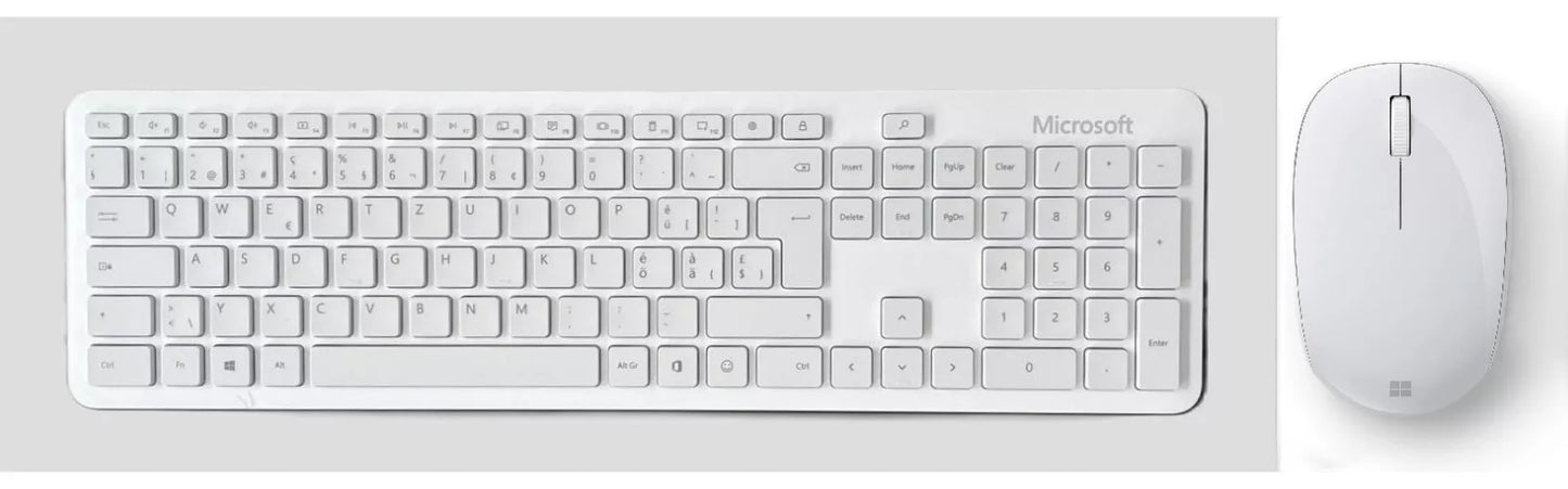 Microsoft Bluetooth Desktop –Tastatur und Maus Set (QHG-00037) Schweizer QWERTZ