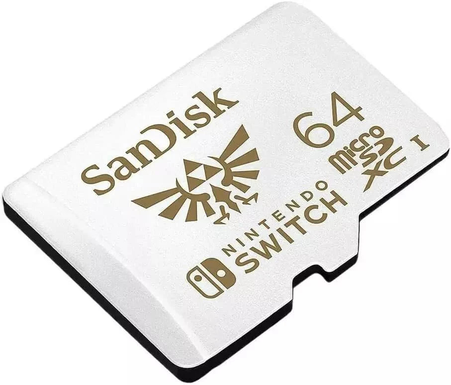 SanDisk MicroSD 64GB microSDXC UHS-I card for Nintendo Switch