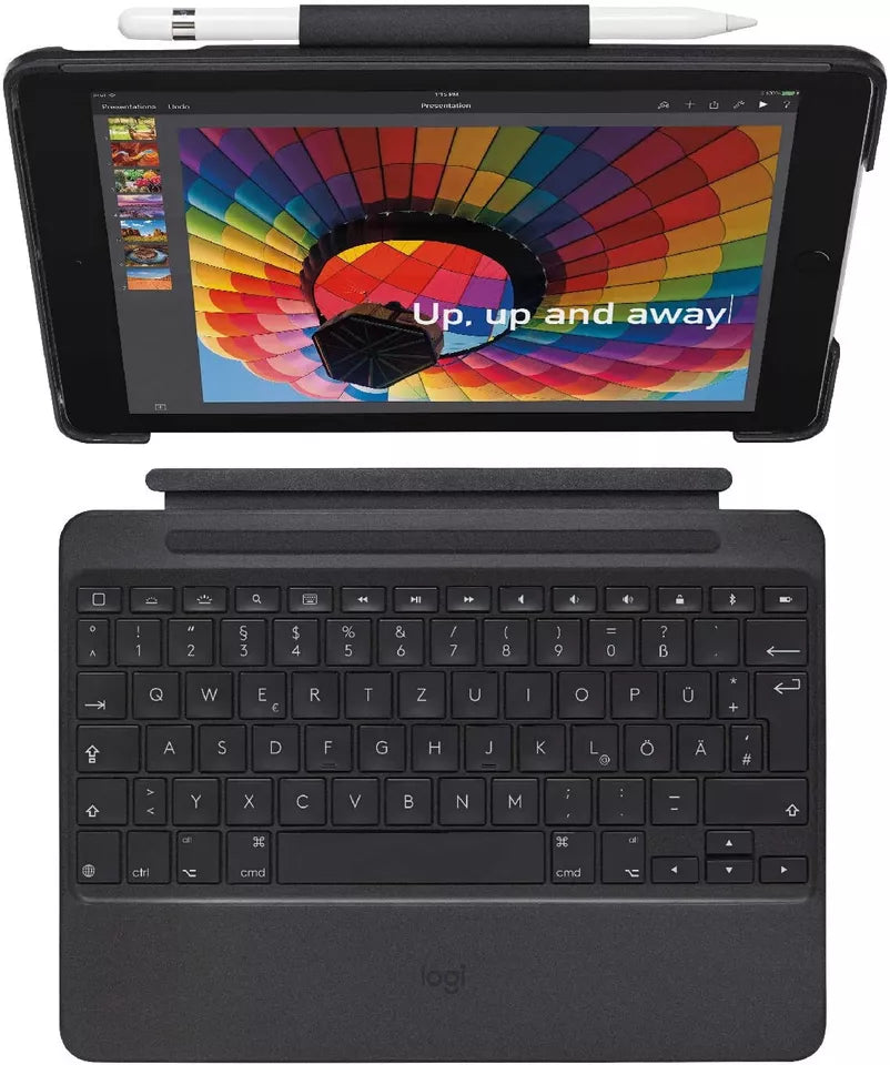 Logitech Slim Combo für iPad der 5. & 6. Generation (920-009034 / 920-009046 NEU