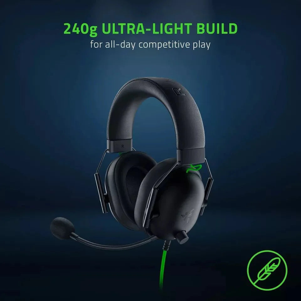 Razer BlackShark V2 X - Premium E-Sports Gaming Headset Kabelgebundene Kopfhörer