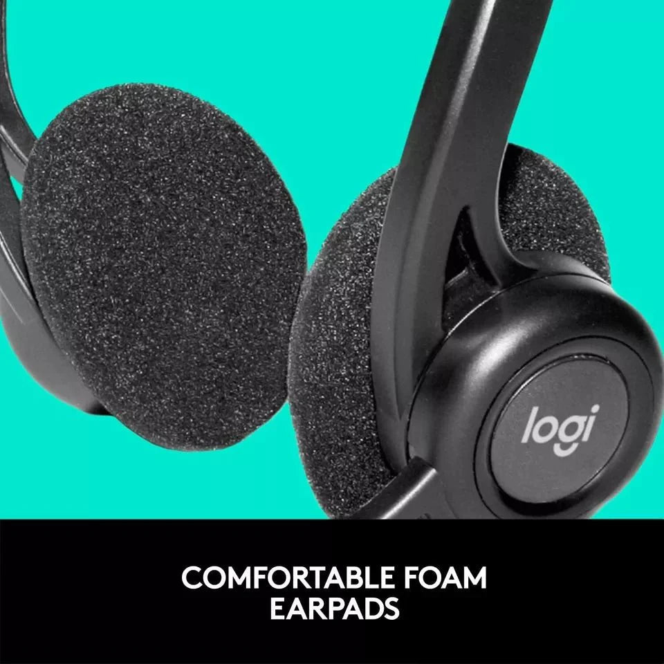 Logitech PC 960 USB Kopfhörer / Logitech 960 USB Headset NEU