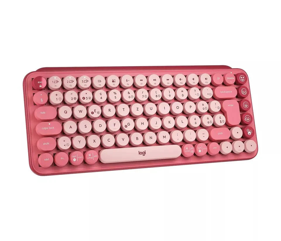 Logitech POP Keys Kabellose Mechanische Emoji-Tastatur mit Emoji-Taste (CH) NEU