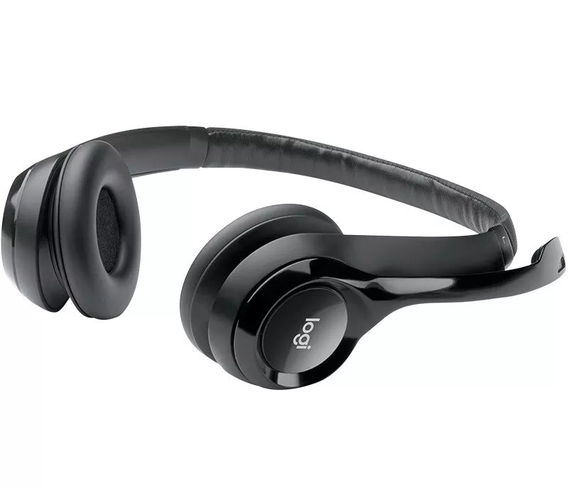 Logitech H390 Kopfhörer & Mikrofon Stereo-Headset, Logitech H390 USB Headset NEU
