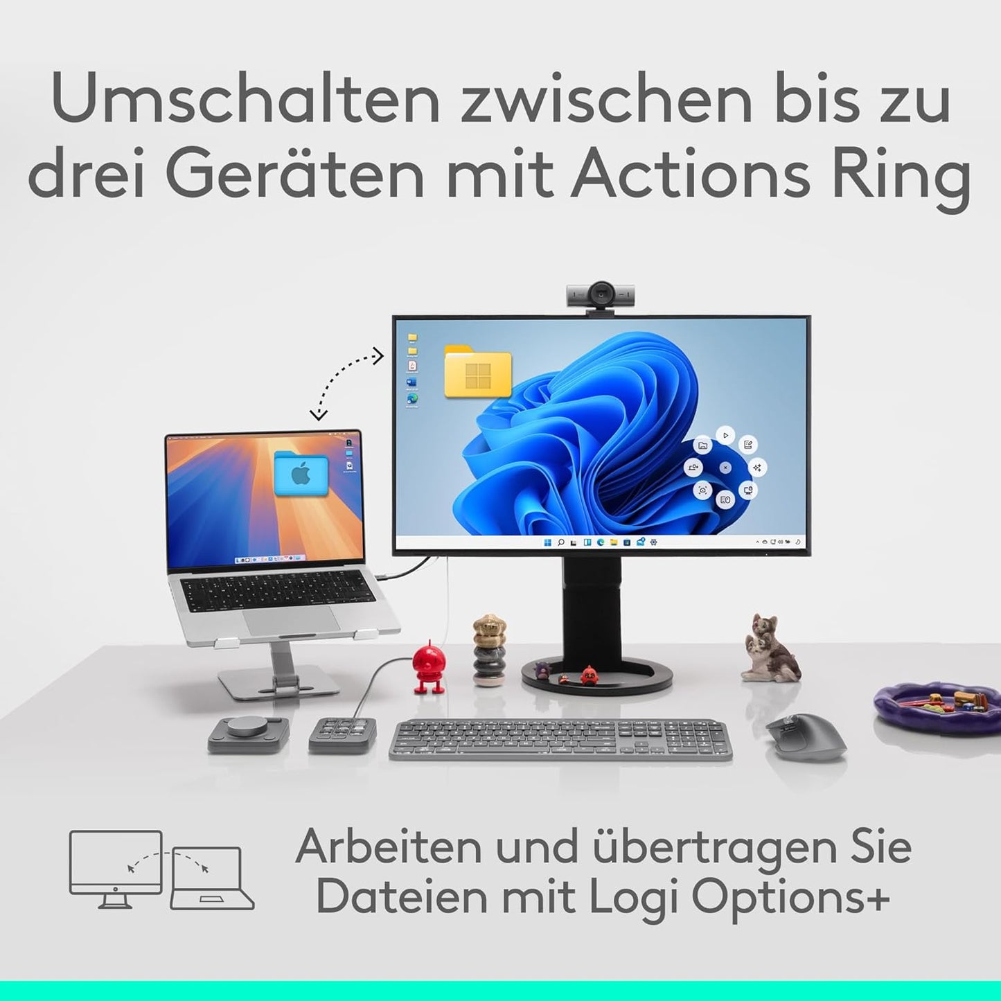 Logitech MX Master 4 Kabellose Maus, USB-C Laden, Bluetooth für Windows & macOS - Bestartikel-Shop