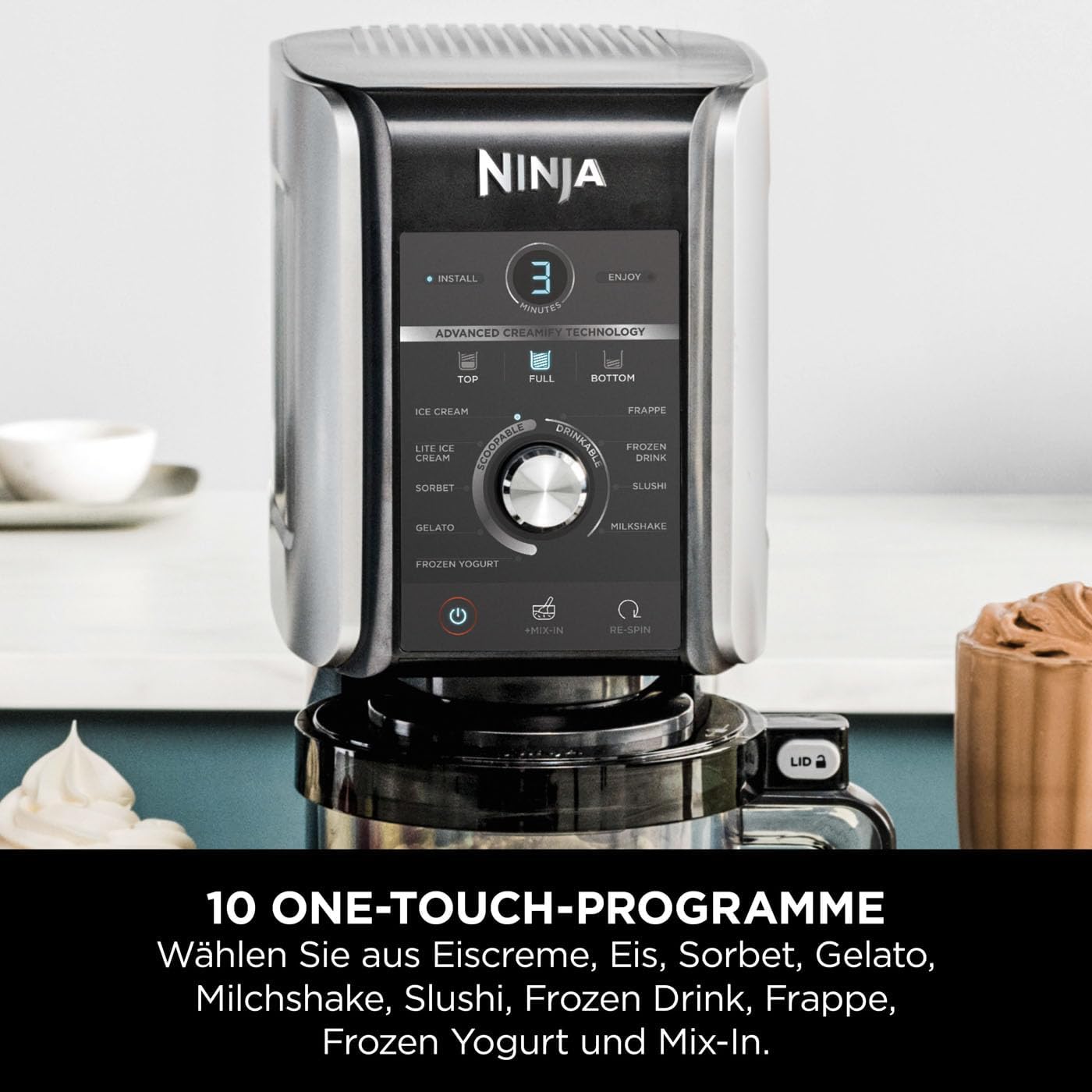 Ninja Creami Deluxe 10-in-1 Eismaschine NC502EU - Bestartikel-Shop