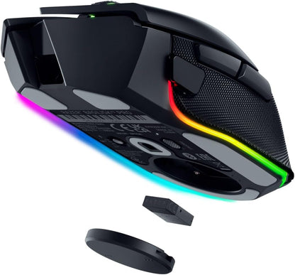 Razer Basilisk V3 Pro Kabellose Gaming Maus, 30K Sensor, HyperScroll, RGB, schwarz - Bestartikel-Shop