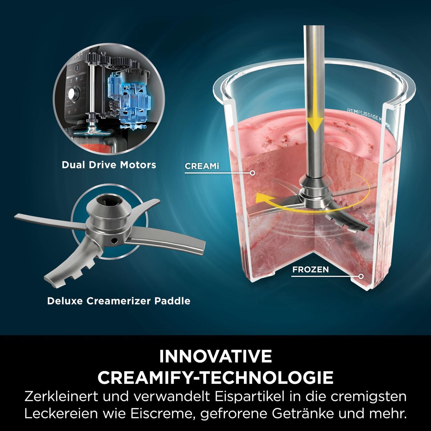Ninja Creami Deluxe 10-in-1 Eismaschine NC502EU - Bestartikel-Shop