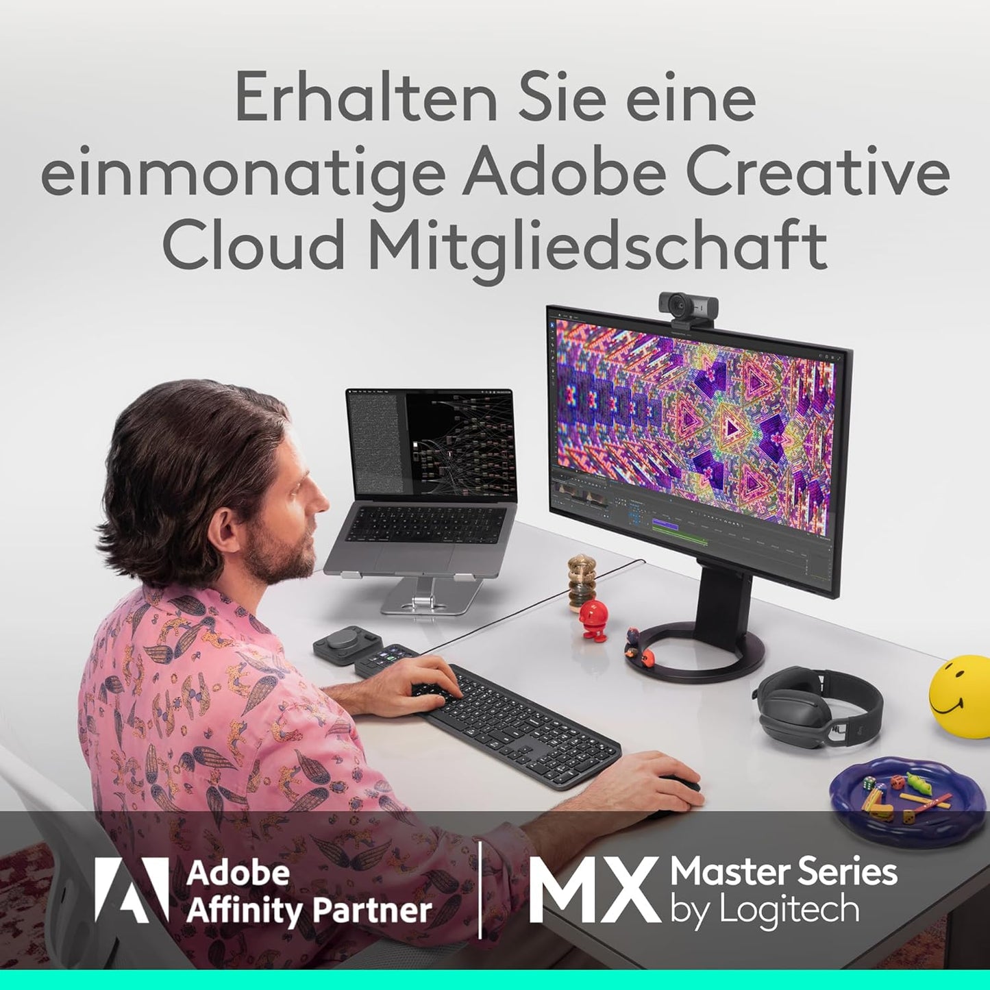 Logitech MX Master 4 Kabellose Maus, USB-C Laden, Bluetooth für Windows & macOS - Bestartikel-Shop