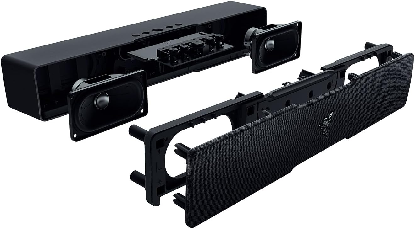 Razer Leviathan V2 X PC-Gaming Soundbar, USB-C, Bluetooth 5.0, Chroma RGB, Schwarz - Bestartikel-Shop
