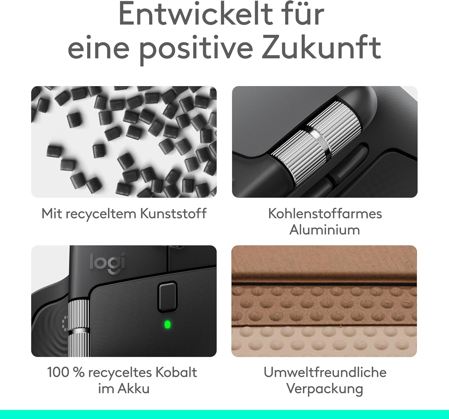 Logitech MX Master 4 Kabellose Maus, USB-C Laden, Bluetooth für Windows & macOS - Bestartikel-Shop