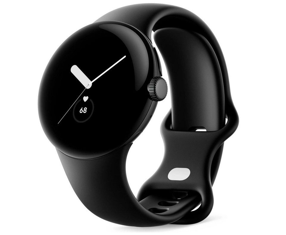 Google Pixel Watch LTE Edelstahlgehäuse Wifi/eSIM Google Smartwatch Android Schwarz - Bestartikel-Shop