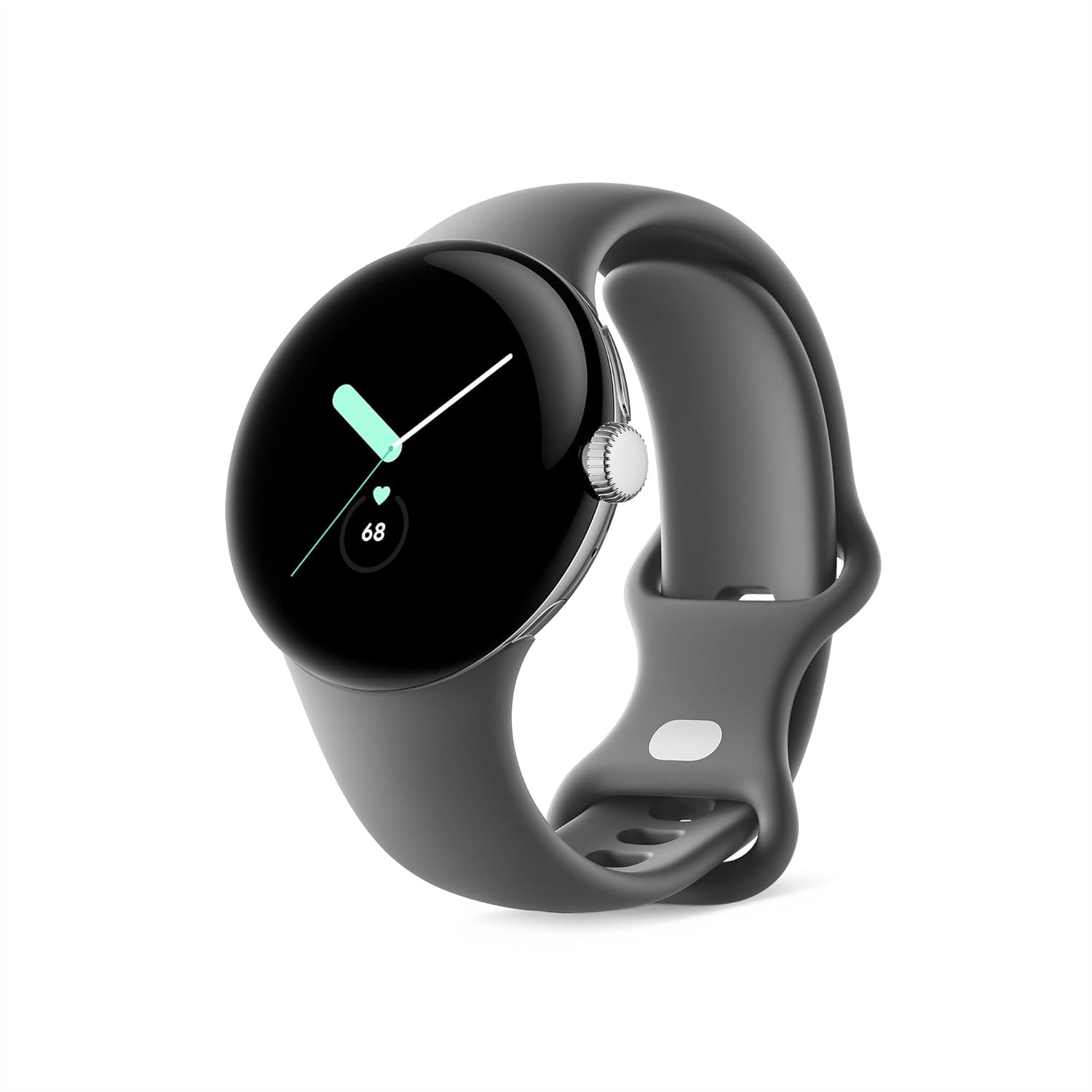 Google Pixel Watch Wi-Fi Smartwatch, Google Android Smartwatch Edelstahlgehäuse– Ohne LTE - Bestartikel-Shop