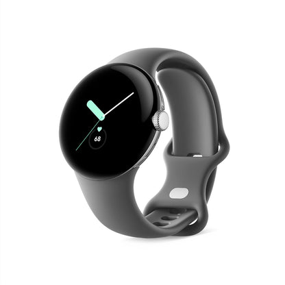Google Pixel Watch Wi-Fi Smartwatch, Google Android Smartwatch Edelstahlgehäuse– Ohne LTE - Bestartikel-Shop
