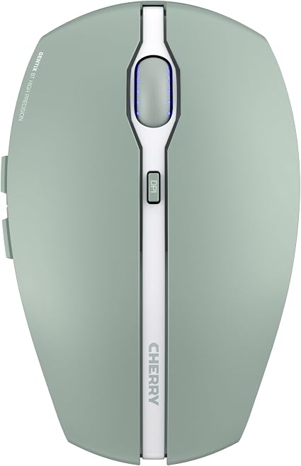 CHERRY GENTIX BT, Bluetooth Maus mit Multi-Device Funktion, Grün - Bestartikel-Shop