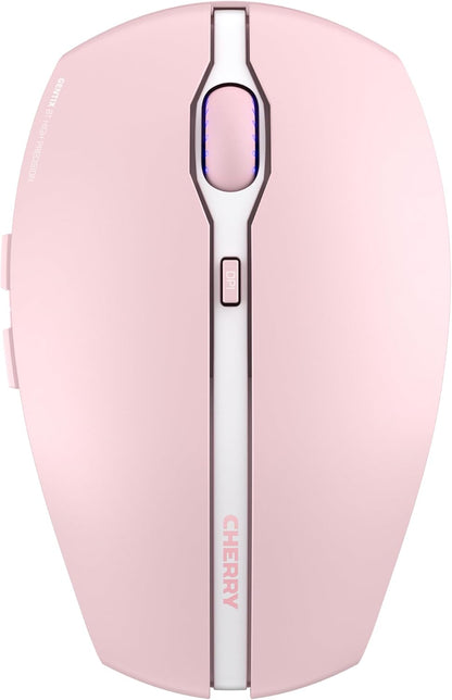 CHERRY GENTIX BT, Bluetooth Maus mit Multi-Device Funktion, Rosa - Bestartikel-Shop
