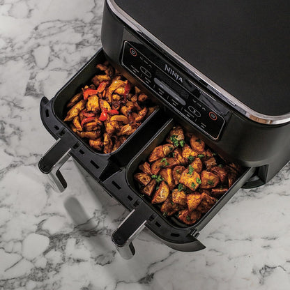 Ninja Foodi Dual Zone Digitale Heißluftfritteuse, AF300EU, 7,6L Airfryer schwarz - Bestartikel-Shop