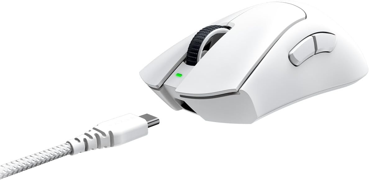 Razer DeathAdder V3 Pro - Wireless Gaming Maus, 30K Sensor, Weiß - Bestartikel-Shop