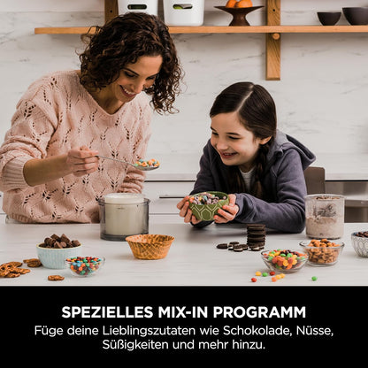 Ninja CREAMi Eismaschine & Dessertmaschine mit 2 Behältern, 7 Programmen, NC302EU