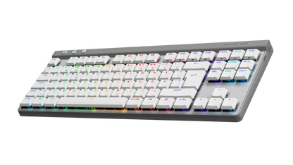 Logitech G515 LIGHTSPEED TKL Flache kabellose Gaming Tastatur – Nordic, Weiß - Bestartikel-Shop