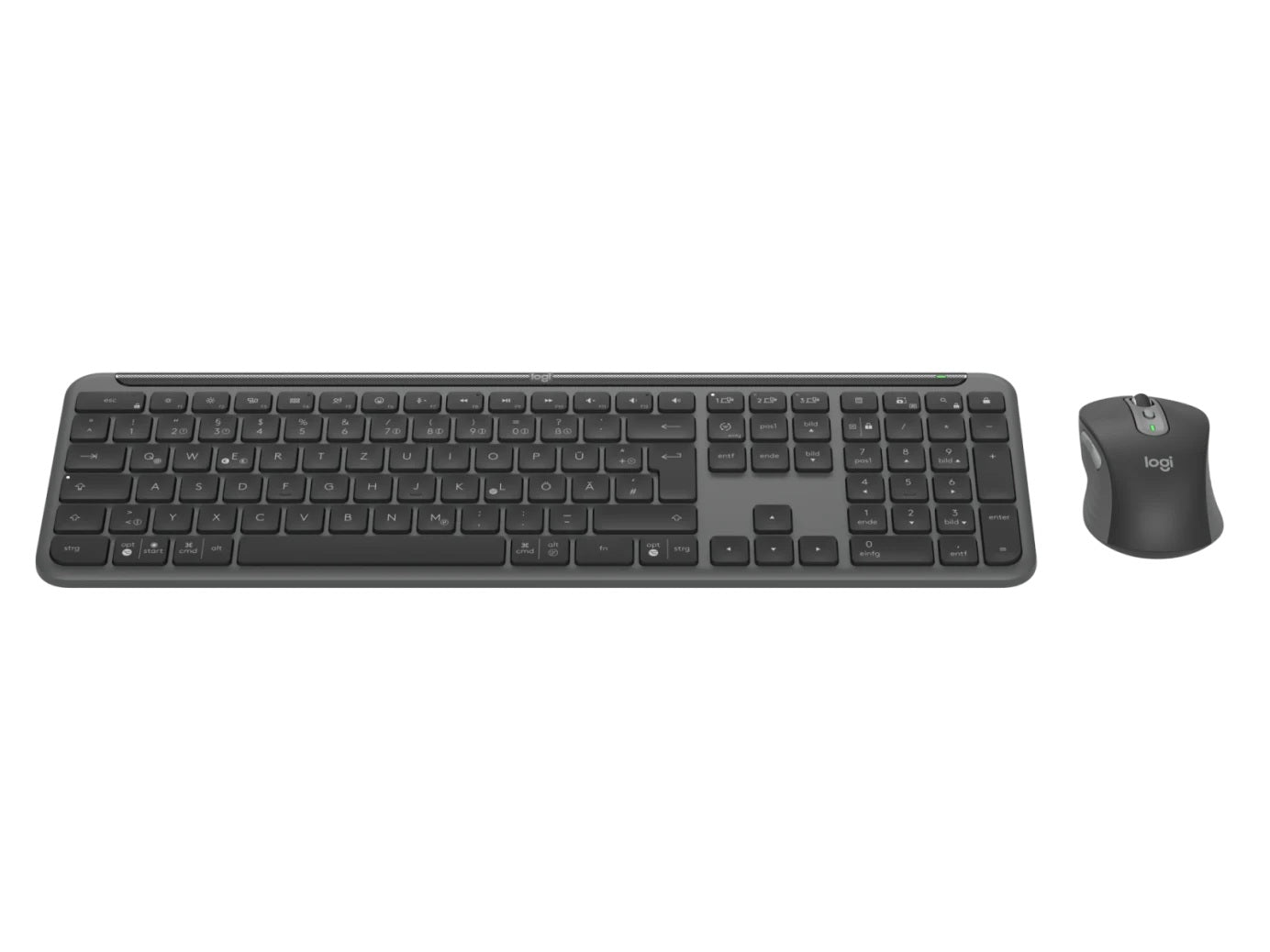 Logitech Signature Slim MK950 for Business kabelloses Tastatur-Maus-Set, QWERTZ - Bestartikel-Shop