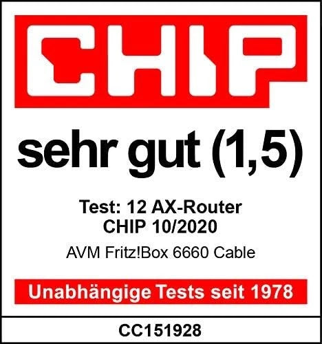FRITZ!Box 6660 Cable Modem, WLAN Router, ohne Branding, frei für alle Anbieter - Bestartikel-Shop