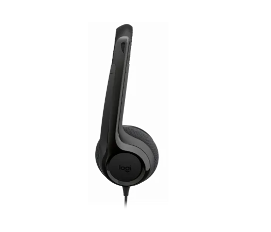 H390 Kabelgebundenes Stereo-Headset mit Mikrofon und Geräuschfilter, schwarz - Bestartikel-Shop