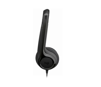 H390 Kabelgebundenes Stereo-Headset mit Mikrofon und Geräuschfilter, schwarz - Bestartikel-Shop