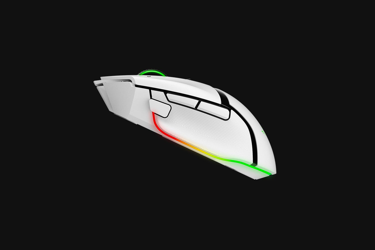 Razer Basilisk V3 Pro Kabellose Gaming Maus, 30K Sensor, HyperScroll, RGB, Weiss - Bestartikel-Shop