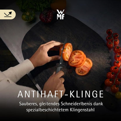WMF Touch Messerset 2-teilig, bestehend aus Kochmesser und Gemüsemesser – Antihaft, Scharf, Ergonomisch, Schwarz - Bestartikel-Shop