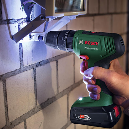 Bosch EasyDrill 18V-38 Akku-Bohrschrauber mit 2,5 Ah Batterie & Ladegerät im Koffer