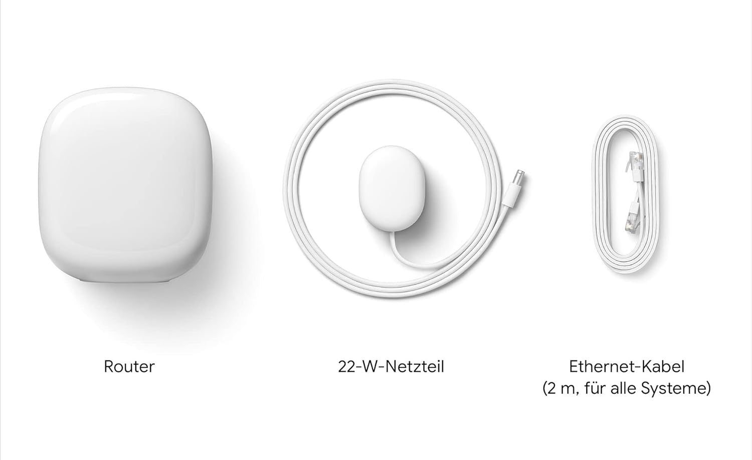 Google Nest Wifi Pro WLAN-Router - WiFi 6E, Tri-Band, Mesh, weiß - Bestartikel-Shop