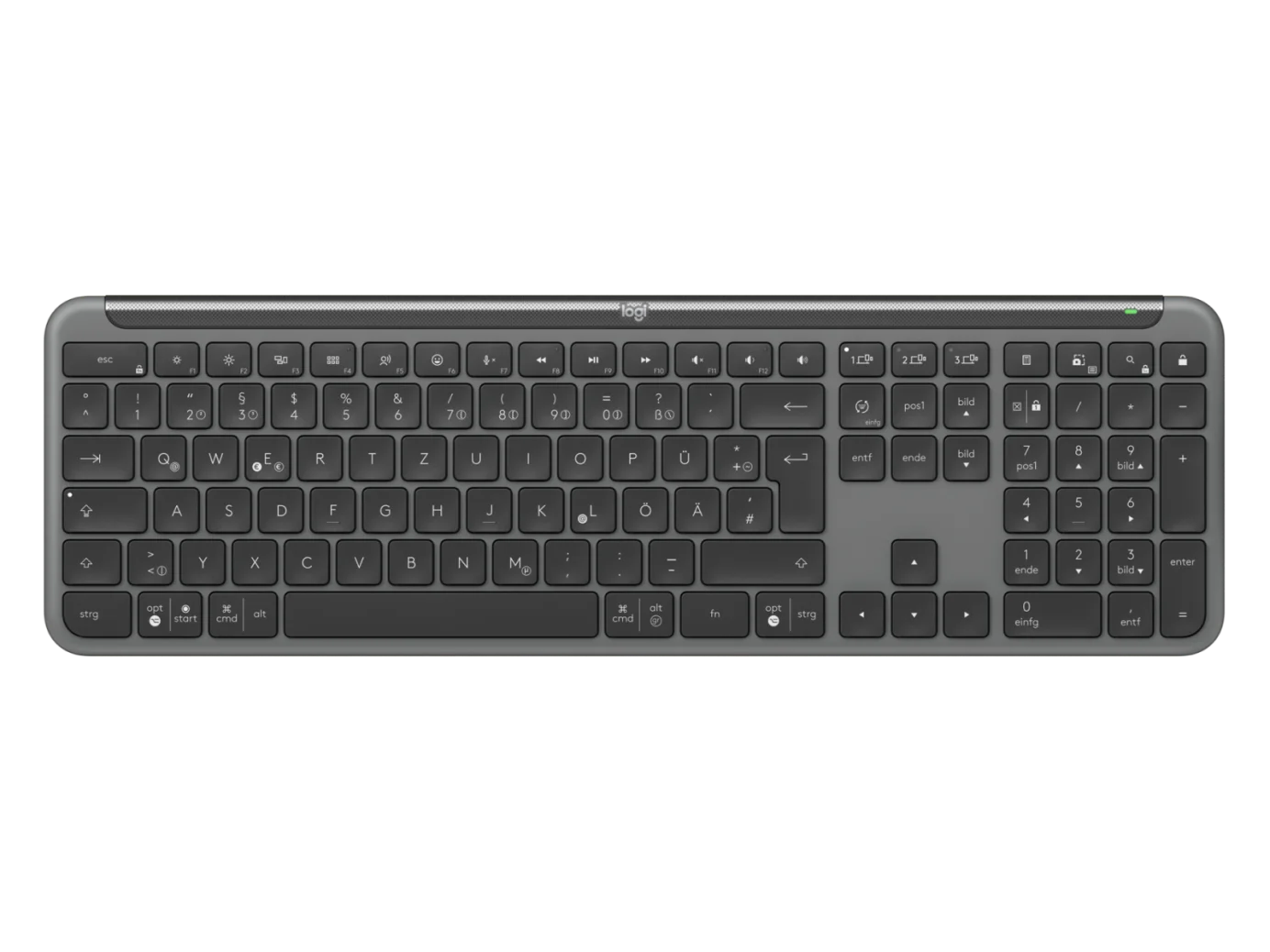 Logitech Signature Slim MK950 for Business kabelloses Tastatur-Maus-Set, QWERTZ - Bestartikel-Shop