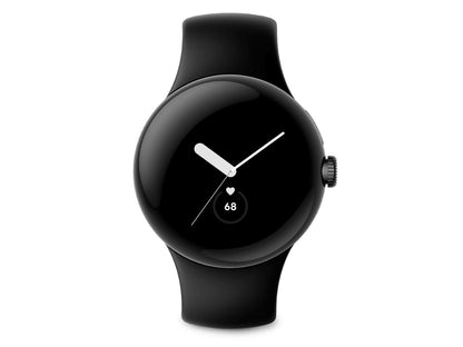 Google Pixel Watch LTE Edelstahlgehäuse Wifi/eSIM Google Smartwatch Android Schwarz - Bestartikel-Shop