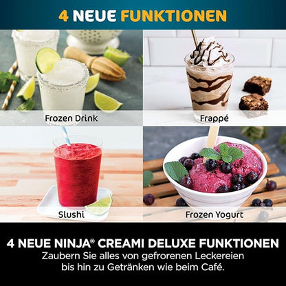 Ninja Creami Deluxe 10-in-1 Eismaschine NC502EU - Bestartikel-Shop