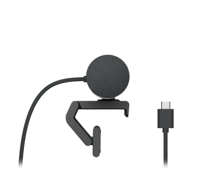 Gebraucht (Refurbished) - Logitech Brio 500 Full-HD mit Zeigemodus, Auto-Lichtkorrektur & Doppelmikrofon, grafit - Bestartikel-Shop
