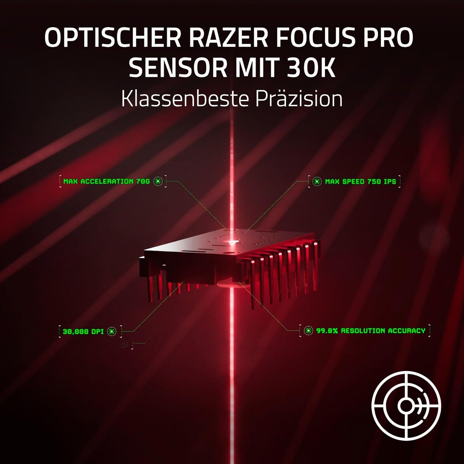 Razer DeathAdder V3 Pro - Wireless Gaming Maus, 30K Sensor, Weiß - Bestartikel-Shop