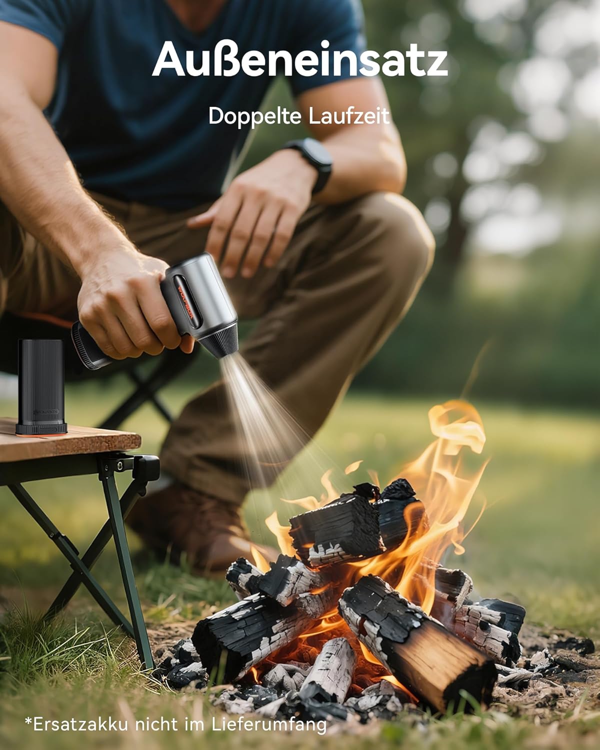 WOLFBOX MF200 Druckluftbläser – Wechselbare Batteriekassette - Bestartikel-Shop