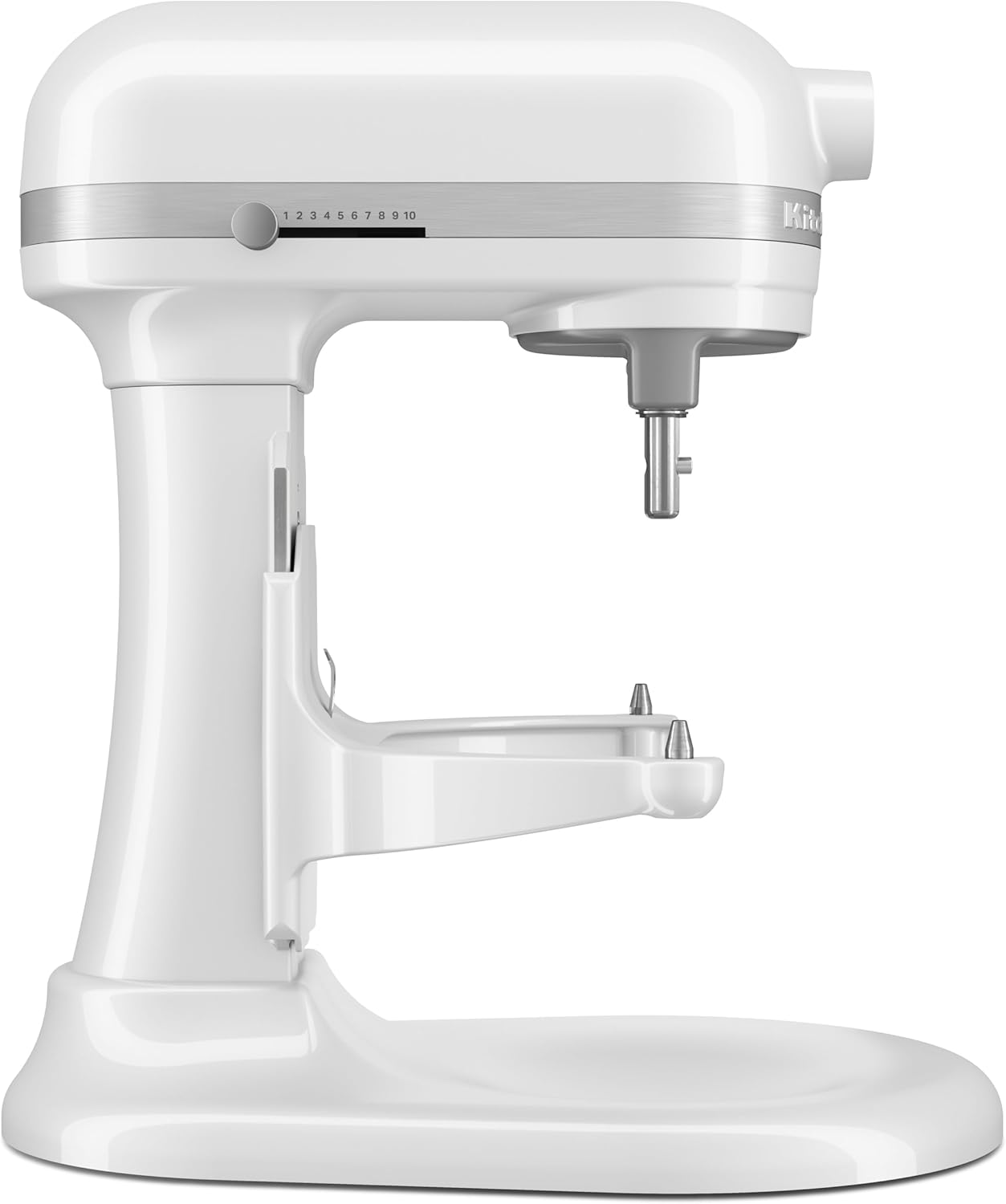 KitchenAid Küchenmaschine Artisan 6,6 L mit Schüsselheber – Kraft, Stil und Langlebigkeit, Weiss