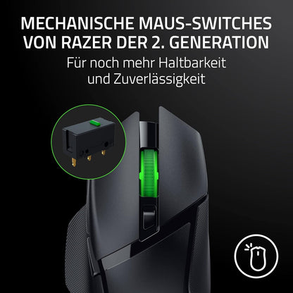 Razer Basilisk V3 X HyperSpeed - Kabellose Gaming-Maus