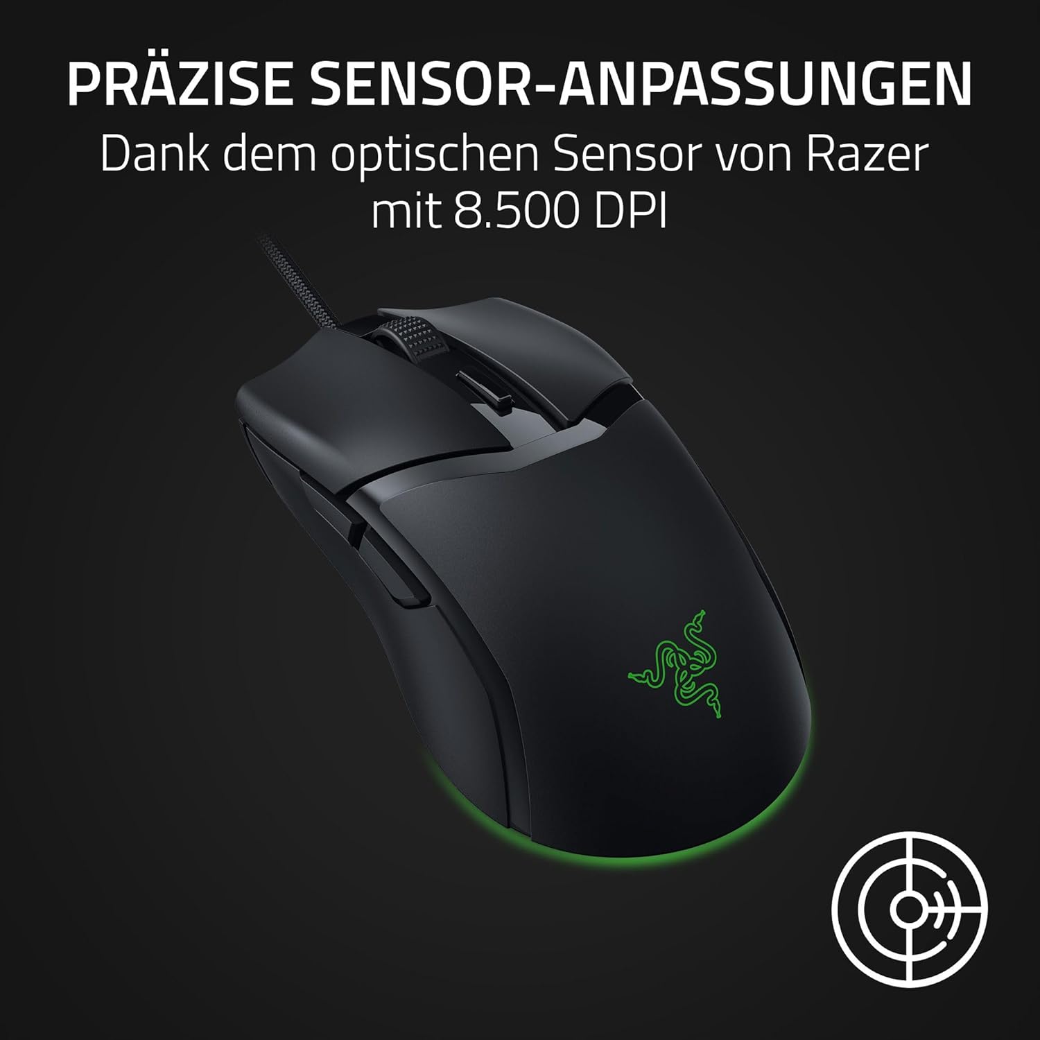 Razer Cobra Gaming Maus kabelgebunden RGB Chroma optische Switches Schwarz - Bestartikel-Shop